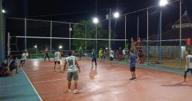 LATIHAN BOLA VOLLEY DI DUSUN WATES